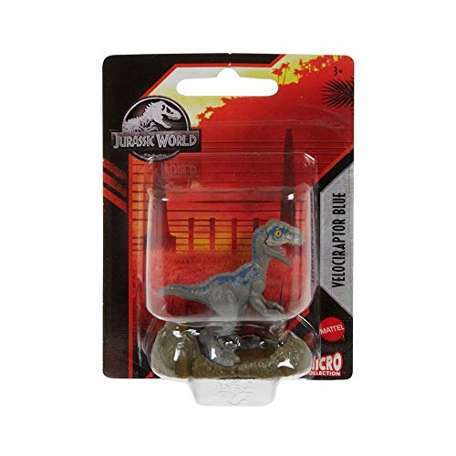 Jurassic World Micro Figurine Velociraptor Dinosaur Action Figure