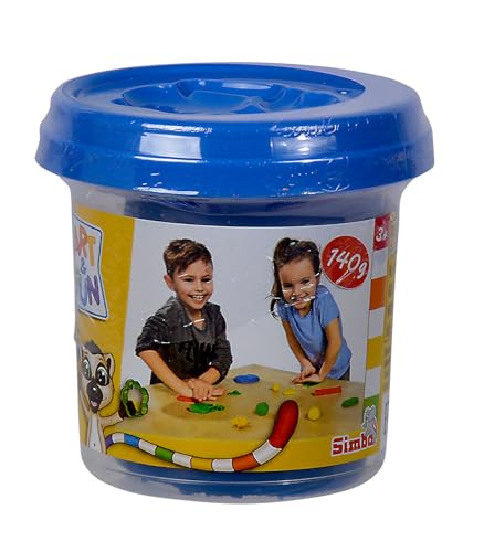 Simba Art & Fun Soft Clay, 140 g Tub, Assorted Colours, Ages 3+