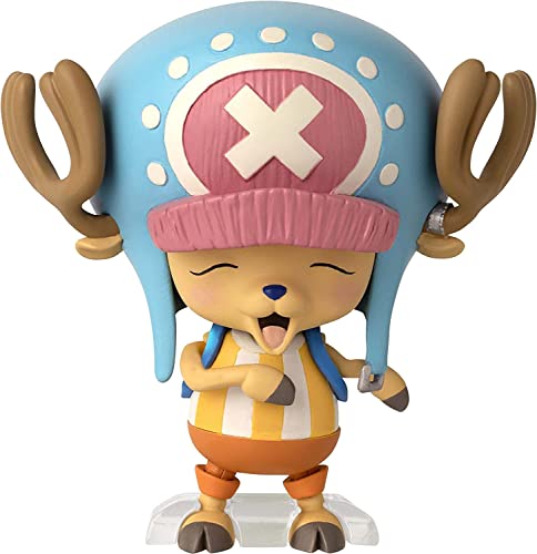Bandai Anime Heroes One Piece Figures Tony Tony Chopper Action Figure, 17cm Articulated Chopper Anime Figure With Swappable Arms Faces And Backpack, Pirate Toys, Gift, Manga Lovers, Collectible Manga