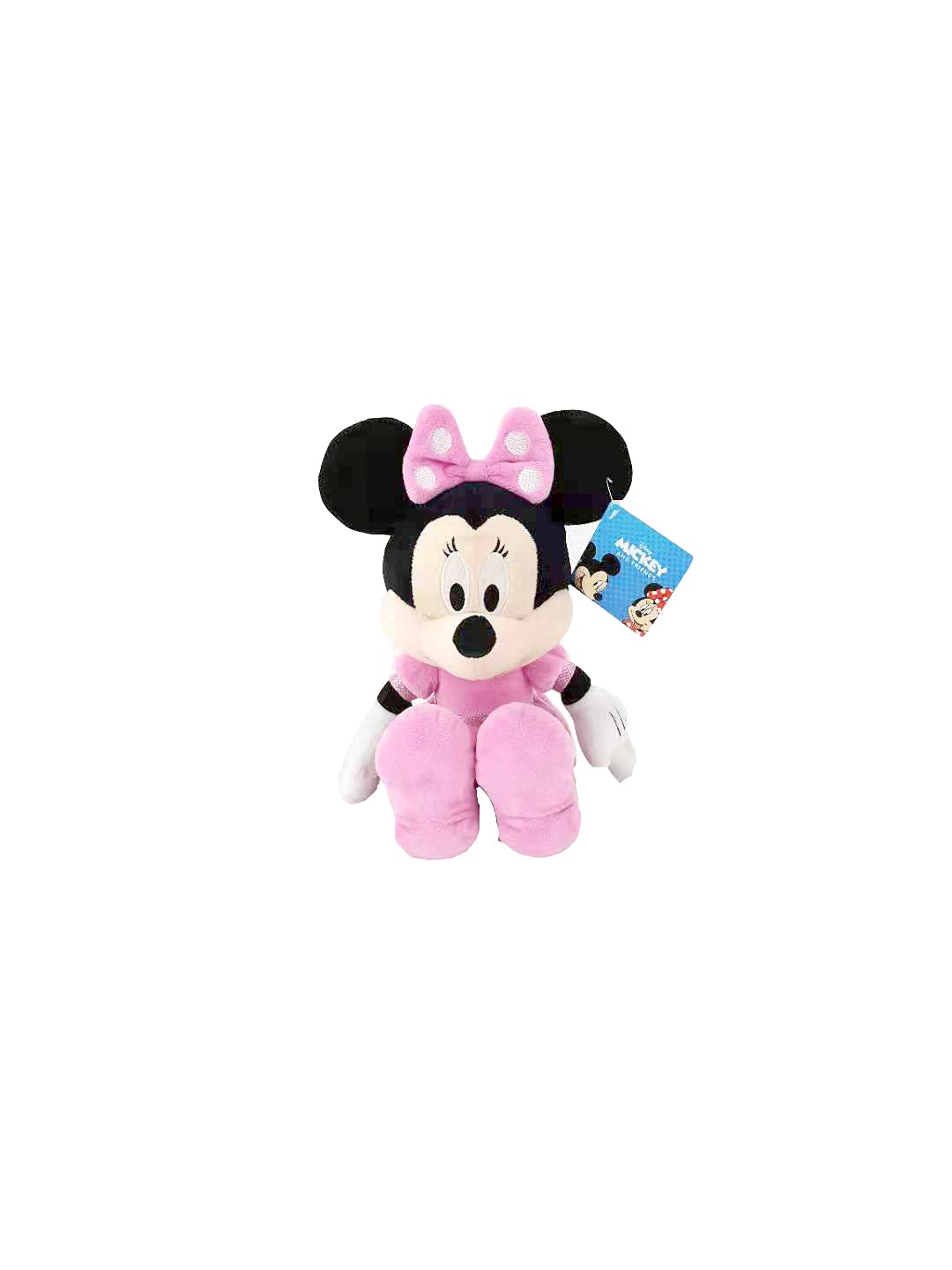 Disney Plush Mickey Core Minnie Medium 14 Inches, Cuddle Toy, Multicolor, PDP2001279