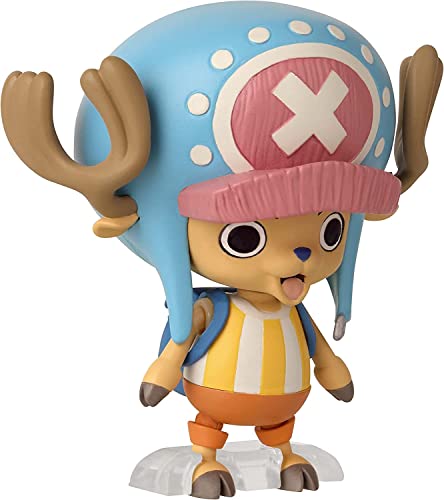 Bandai Anime Heroes One Piece Figures Tony Tony Chopper Action Figure, 17cm Articulated Chopper Anime Figure With Swappable Arms Faces And Backpack, Pirate Toys, Gift, Manga Lovers, Collectible Manga