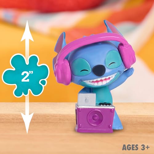 Just Play Disney Stitch That's So Stitch Collectable Figures - Series 2 Stylised Surprise Figures, 5 cm Tall, Kids Toy from 3 Years