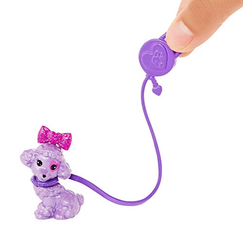 Barbie Color Reveal Pet Set in Diamond-Shaped Case with 5 Surprises GTT10