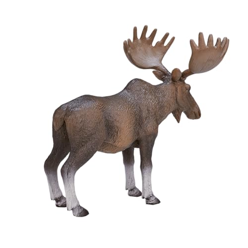 MOJO Moose (European Elk) Realistic International Wildlife Hand Painted Toy Figurine