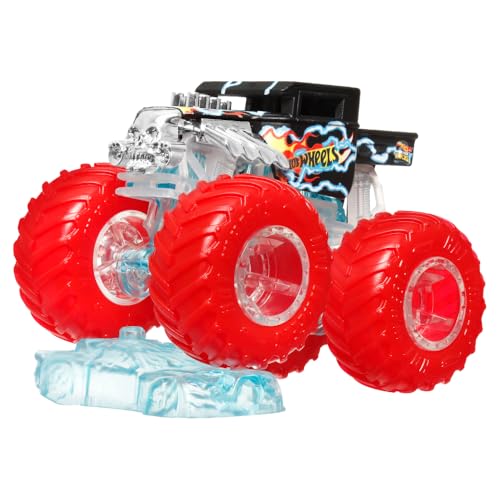 Hot Wheels Monster Trucks Surprise Assortment 1/64 Scale Toy Vehicle, Demolition Energy Trucks, Collectible for Kids 3+