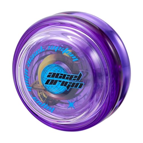 Bandai 60005 Accel Hyper Yo Violet, Skill Game, Optimal JoJo for Children from 8 Years, with its Accel System, Test All Tricks Quickly and Easily