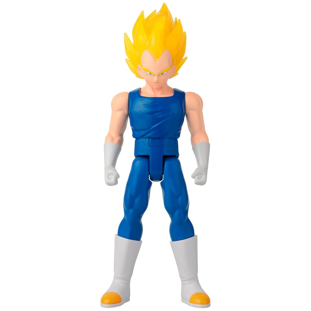 BANDAI Dragon Ball Super - Giant Limit Breaker 30 cm - Super Saiyan 2 Vegeta - Officially Licensed Product - Large Figure Sparking Vegeta Sound and Light - Toy for Children from 4 Years - 38567