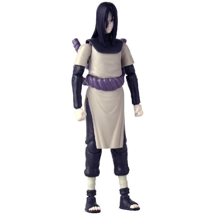 BANDAI - Anime Heroes - Naruto Shippuden - Figure Orochimaru - Official Licensed Naruto Shippuden - Articulated Orochimaru Figure 17 cm - Manga Action Figure - Toy for Children from 4 Years - 36968