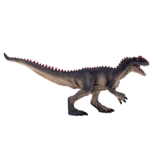 MOJO Allosaurus with Articulated Jaw Figurine, Hand-Painted Prehistoric Dinosaur, Realistic Collectible Toy, Educational Diorama Model, Ages 3+