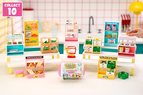 MGA’s Miniverse Make It Mini Spaces Furniture Pack, Buildable Mini Furniture with Exclusive Ingredients & Collector’s Guide, 10 Unique Display Styles Including Rare Light-Up Sunny Marquee- 547426