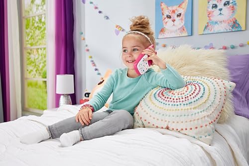 Vtech - Gabby's Dollhouse A-Meow-Zing Phone - Multicolour | Let’s chat with Gabby! Voice activation lets children chat with Gabby and Pandy Paws for interactive pretend play | suitable ages 3 + up