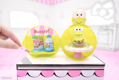 MGA Miniverse Make It Mini Sanrio Hello Kitty & Friends Series 2 DIY Resin Snacks, Desserts, Accessories & Display Case – Collectible Keroppi, Cinnamoroll, Pompompurin, Kuromi Minis