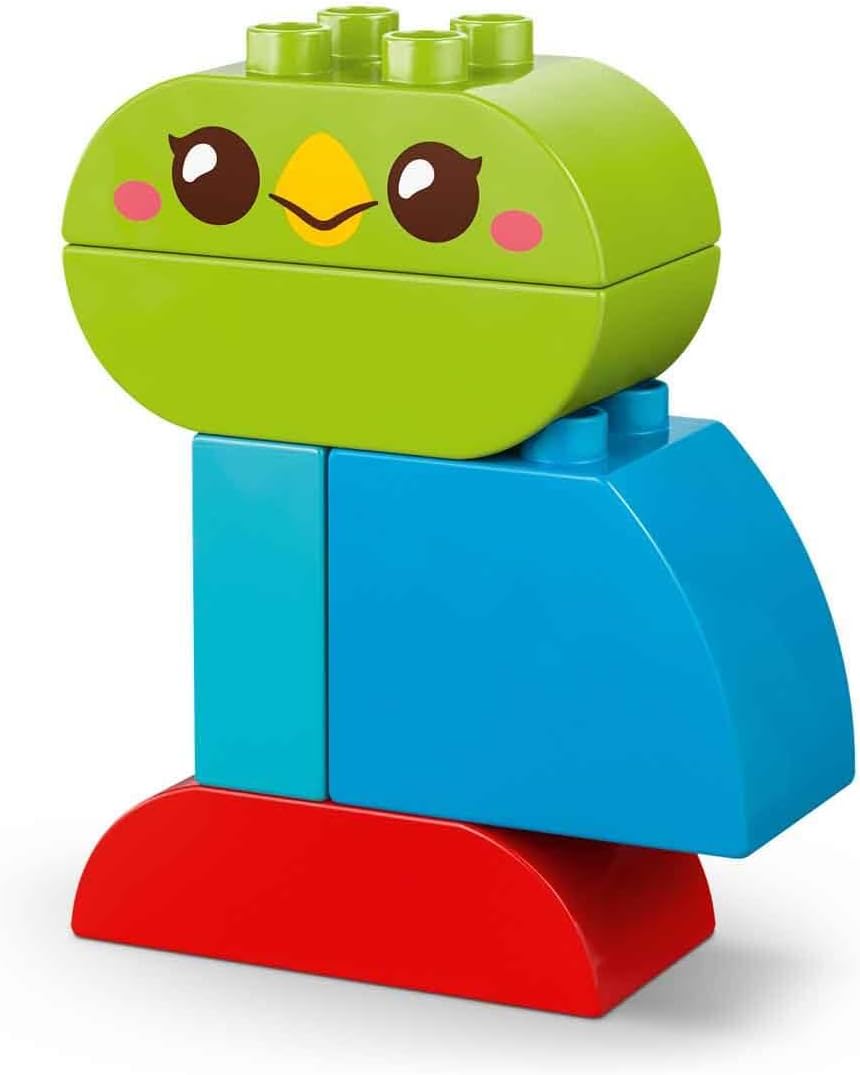 LEGO DUPLO 3 in 1 Creative Cute Pets - Educational Fine Motor Skills Toy for Toddlers - Animal Figures incl. Dog, Cat, Bird & Fish - Birthday Gift for 1+ Year Old Babies, Girls & Boys - 10477