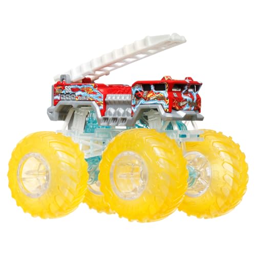 Hot Wheels Monster Trucks Surprise Assortment 1/64 Scale Toy Vehicle, Demolition Energy Trucks, Collectible for Kids 3+