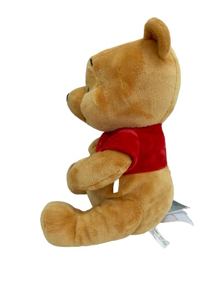 Disney Plush Winnie The Pooh 14-Inch, Soft Stuffed Toy, High-Quality Plush, Ages 3+