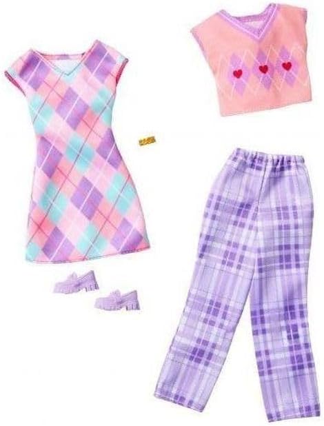 Barbie's Clothing Collection 2 Packs GWF04-HYV06