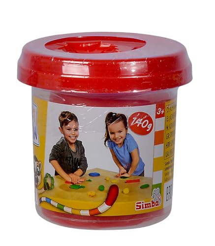 Simba Art & Fun Soft Clay, 140 g Tub, Assorted Colours, Ages 3+