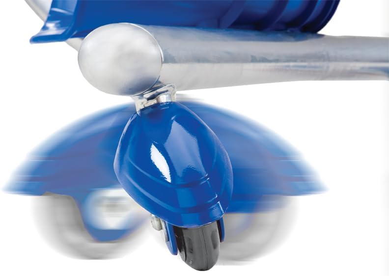 Razor RipRider 360 Caster Trike, Blue, Dual Inclined Caster Wheels, MX-Style Handlebars, Steel Frame, Spinning and Drifting Ride-On Toy for 5+ Kids