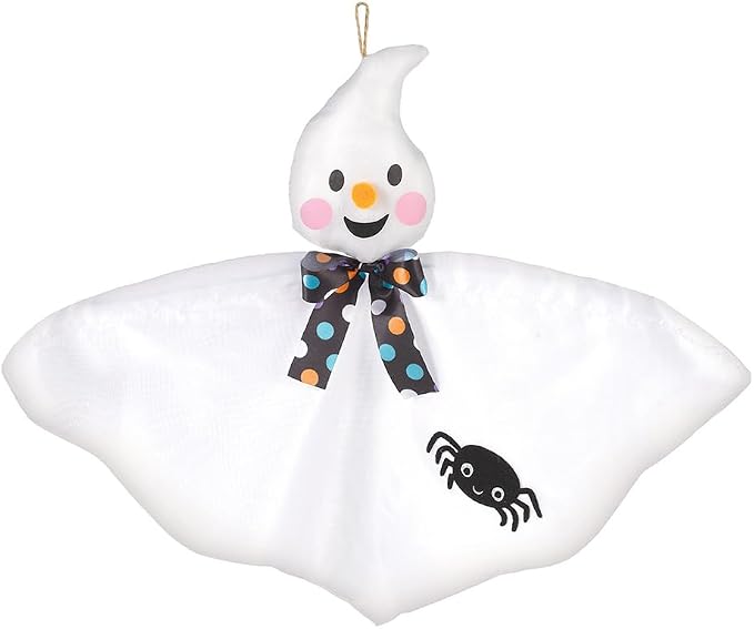 GHOST HANGING DECORATION 12in