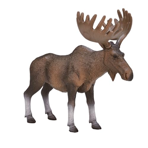 MOJO Moose (European Elk) Realistic International Wildlife Hand Painted Toy Figurine