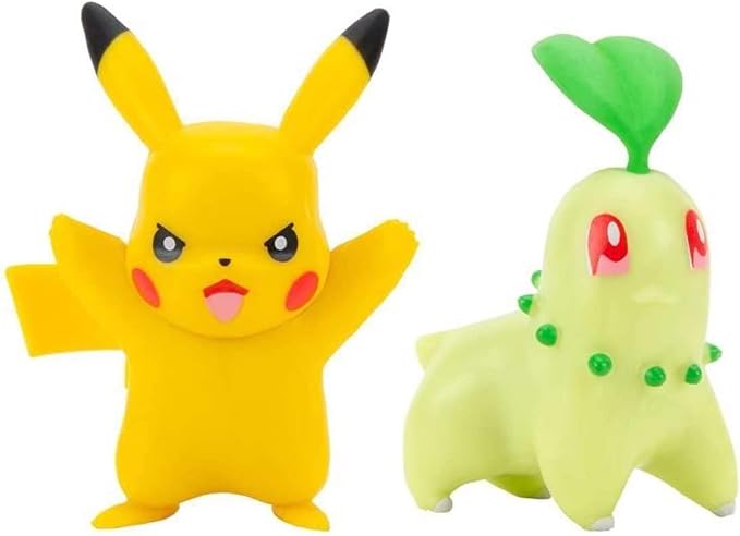 Pokemon Battle Figure Pack - Pikachu And Chikotita PKW0139