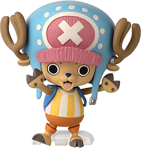 Bandai Anime Heroes One Piece Figures Tony Tony Chopper Action Figure, 17cm Articulated Chopper Anime Figure With Swappable Arms Faces And Backpack, Pirate Toys, Gift, Manga Lovers, Collectible Manga