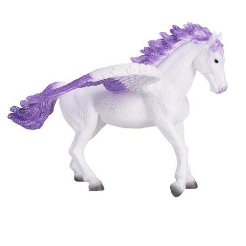 MOJO Pegasus Lilac Figurine, Hand-Painted Fantasy Creature, Realistic Collectible Toy Model, Fantasy Collection, Lilac Color, Ages 3+