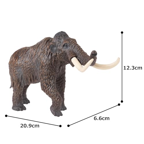 MOJO Woolly Mammoth Figurine, Hand-Painted Farm & Pets Model, Realistic Collectible Toy, Educational Diorama Figure, Ages 3+