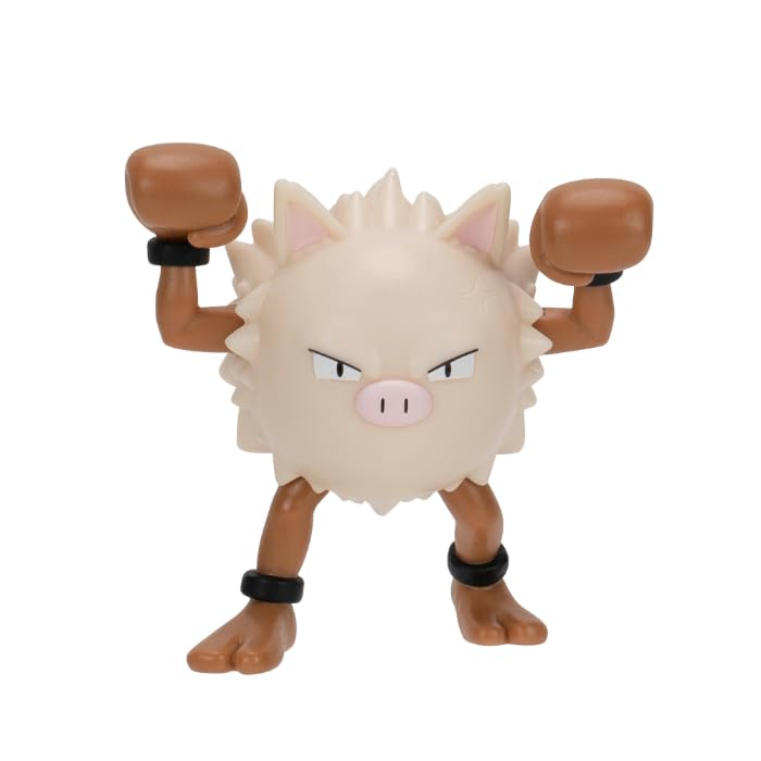 Pokémon Fighting Figure Toy Set, 8 Piece Collection with 5 cm and 8 cm Action Figures, Authentic Battle Characters, Official Jazwares Figures, Ages 6 Years and Up