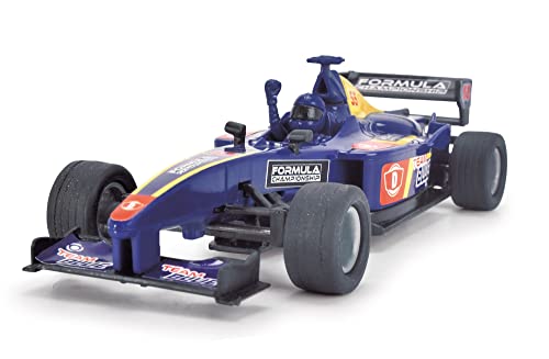 Dickie Toys - Racer Formula (14 cm) - Vehicle with Pull Rope for Children from 3 Years. 1:32 Scale, Random Color, (203341035)