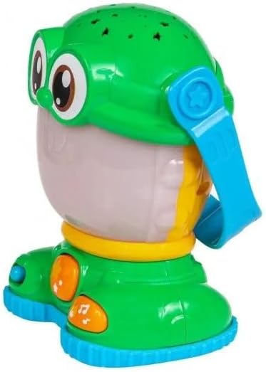 Winfun Starry Night Camping Lantern Interactive Toy for Babies Multicolor Light Up Star Projector Music Sounds Lullabies Portable Handle