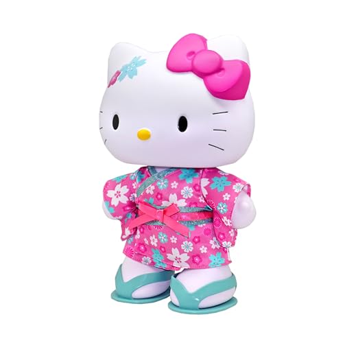 Headstart Hello Kitty Doll Kimono 13-Inches, Japanese Inspired - Collectable Figure - Gift Idea - Official Merchandise - Toys for Kids & Adults - Cartoons Fans - Model Figure for Collectors & Display