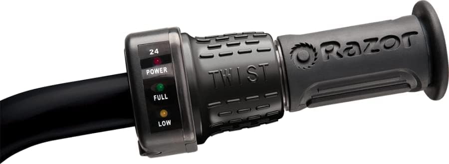 Razor Dirt Quad XS McGrath Electric Ride On ATV for Kids 8+ Years, 13 km/h Off Road Quad Bike, 24V Battery, Green