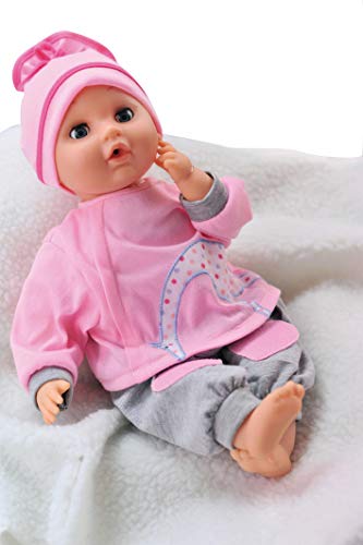 Bambolina doll 40cm with sounds & Accessories (BD308TT)