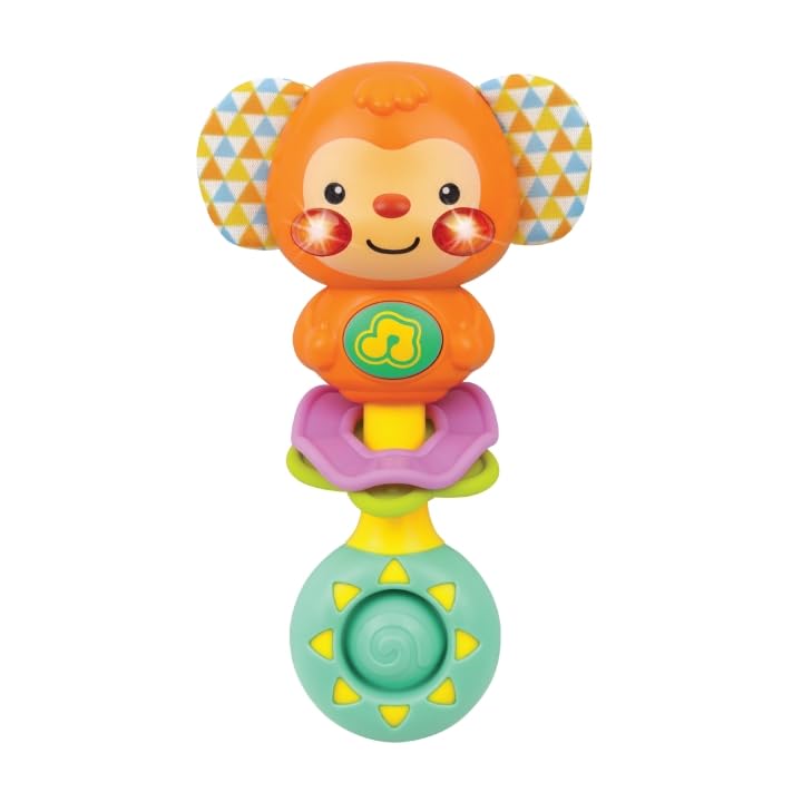 Winfun Sing-With-Me Rattle Monkey Toy