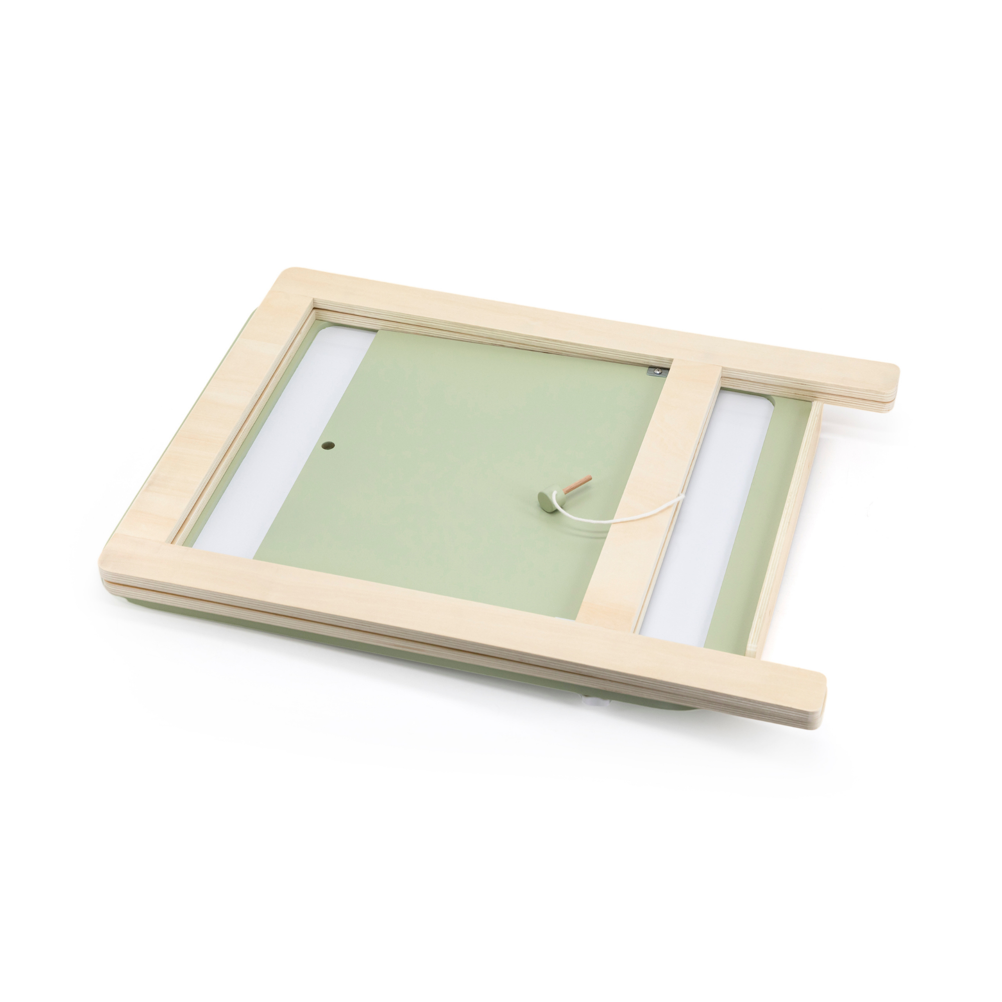 حامل رسم خشبي قائم من PolarB مع ألواح مغناطيسية، حامل فني مزدوج الجوانب قابل لتعديل الارتفاع للأطفال مع ملحقات، بتصميم حيوانات، مناسب للأعمار من 3 سنوات فما فوق