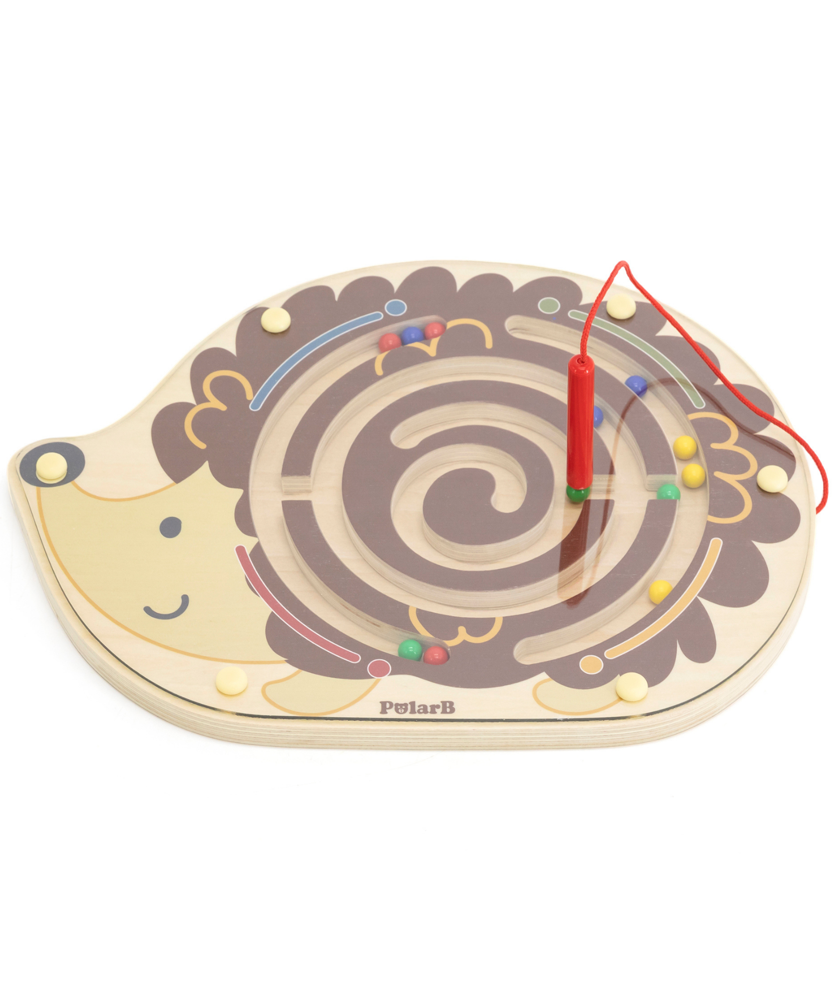 مجموعة ألعاب تعليمية خشبية من PolarB Grow-with-Me للأطفال الصغار، صديقة للبيئة، لعبة لتنمية المهارات الحسية والإدراكية والحركية الدقيقة، مناسبة للأطفال من الأولاد والبنات من عمر سنتين إلى ثلاث سنوات