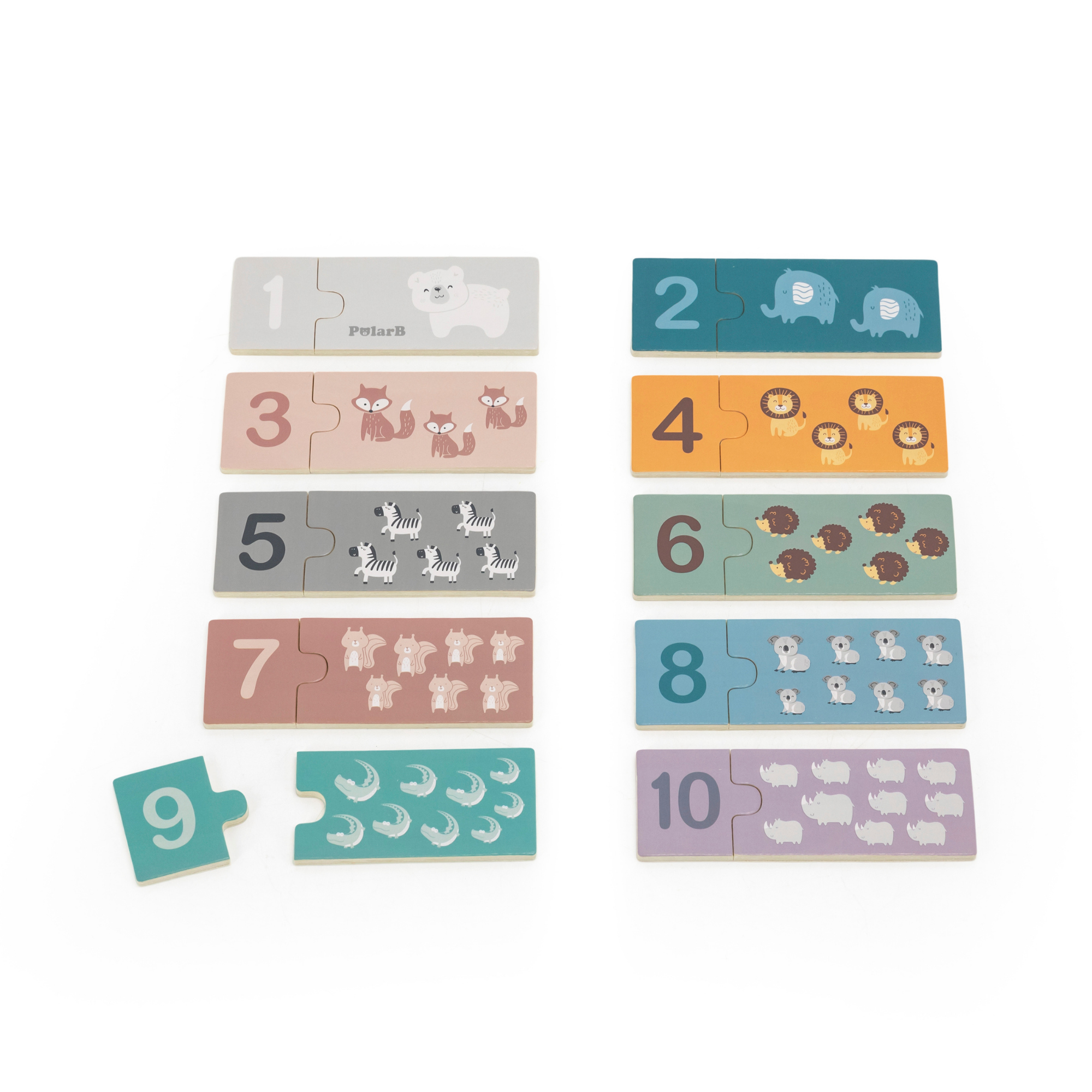 مجموعة ألعاب تعليمية خشبية من PolarB Grow-with-Me للأطفال الصغار، صديقة للبيئة، لعبة لتنمية المهارات الحسية والإدراكية والحركية الدقيقة، مناسبة للأطفال من الأولاد والبنات من عمر سنتين إلى ثلاث سنوات