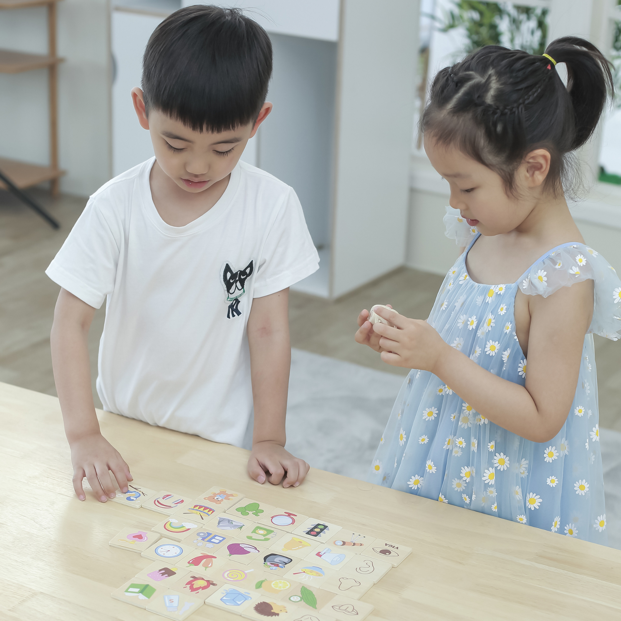 أحجية فيجا ليرنينج سينسز، 35 قطعة، لعبة مونتيسوري خشبية، تُنمّي المهارات الحسية والإدراكية والحركية الدقيقة، غير سامة وصديقة للبيئة، مناسبة للأولاد والبنات من عمر 3 سنوات فما فوق