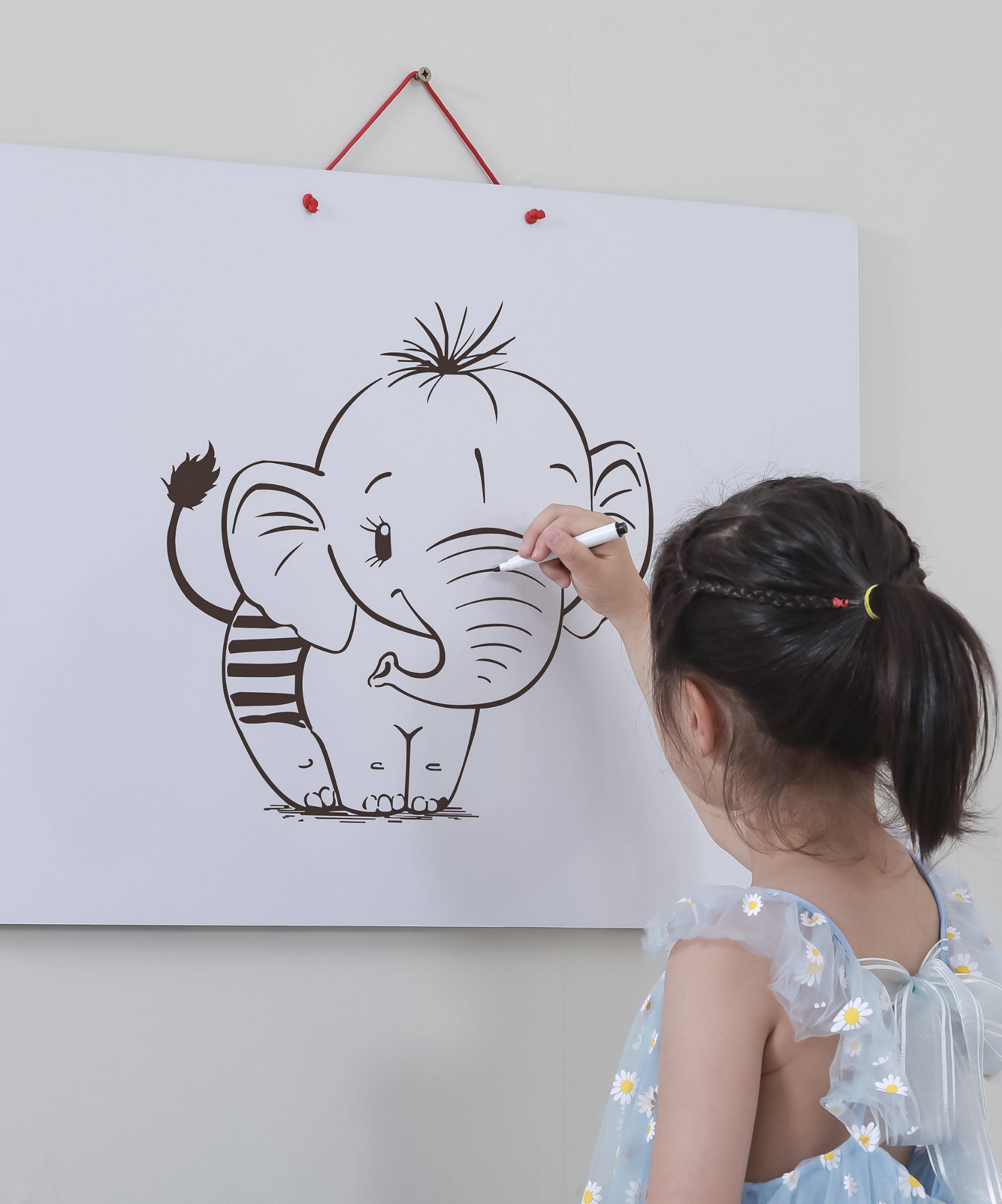 لوحة مسح جاف من فيجا مع أحجية عالم مغناطيسية، لعبة مونتيسوري خشبية، تنمي المهارات الحسية والإدراكية والحركية الدقيقة، لعبة تعليمية للأطفال غير سامة وصديقة للبيئة، مناسبة للأطفال من سن 3 سنوات فما فوق