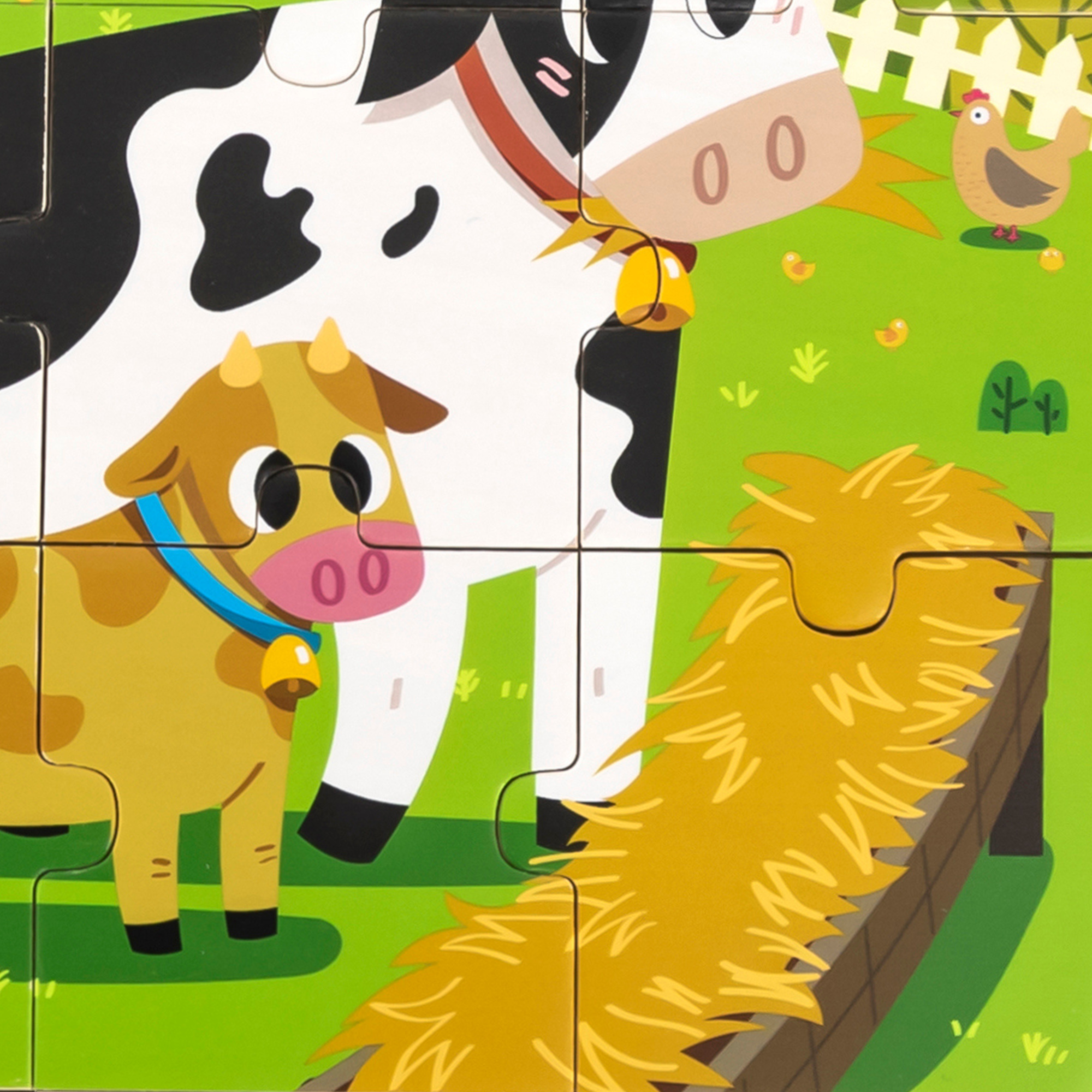 لعبة بازل فيجا كاو، 9 قطع، لعبة مونتيسوري الخشبية، تنمي المهارات الحسية والإدراكية والحركية الدقيقة، لعبة تعليمية للأطفال غير سامة وصديقة للبيئة، مناسبة للأولاد والبنات من سن 18 شهرًا فما فوق