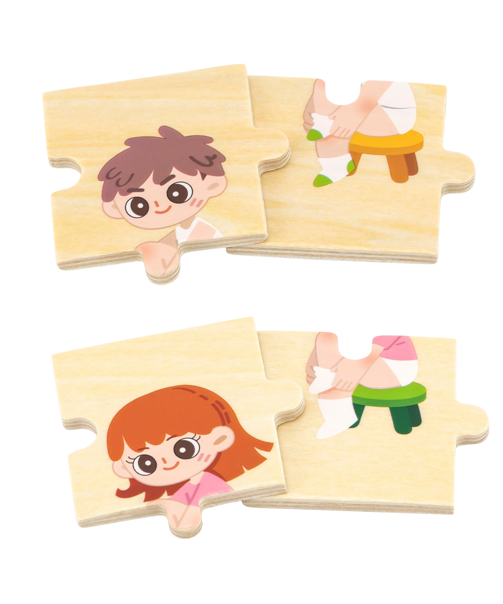 لعبة فيجا لربط الملابس، أحجية مكونة من 28 قطعة، لعبة مونتيسوري خشبية، تُنمّي المهارات الحسية والإدراكية والحركية الدقيقة، غير سامة وصديقة للبيئة، للأطفال من عمر 18 شهرًا فما فوق