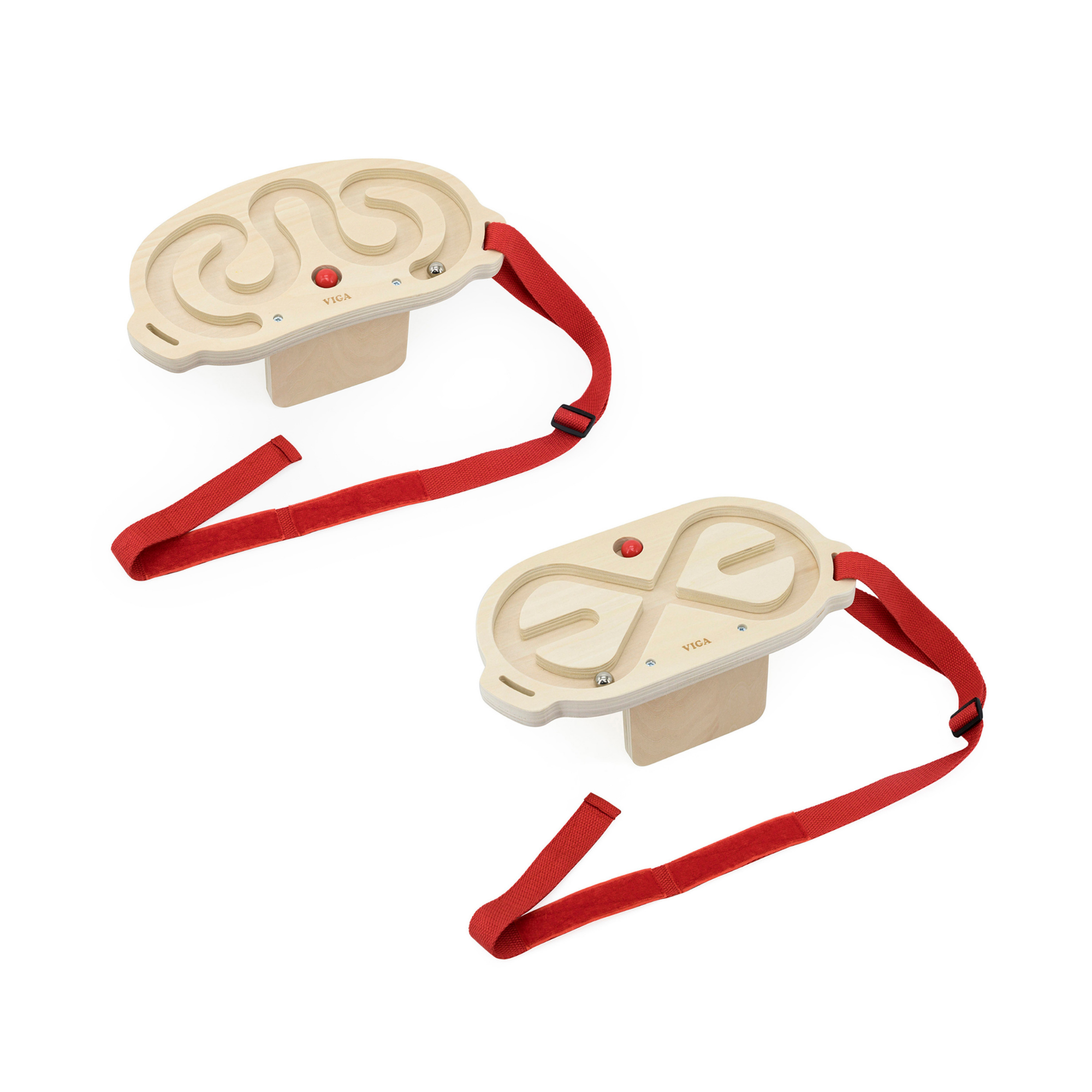 لعبة توازن الجسم من فيجا، أحجية الكرة في المتاهة، لعبة مونتيسوري الخشبية، تُنمّي المهارات الحسية والإدراكية والحركية الدقيقة، لعبة تعليمية للأطفال غير سامة وصديقة للبيئة، مناسبة للأولاد والبنات من عمر 3 سنوات فما فوق