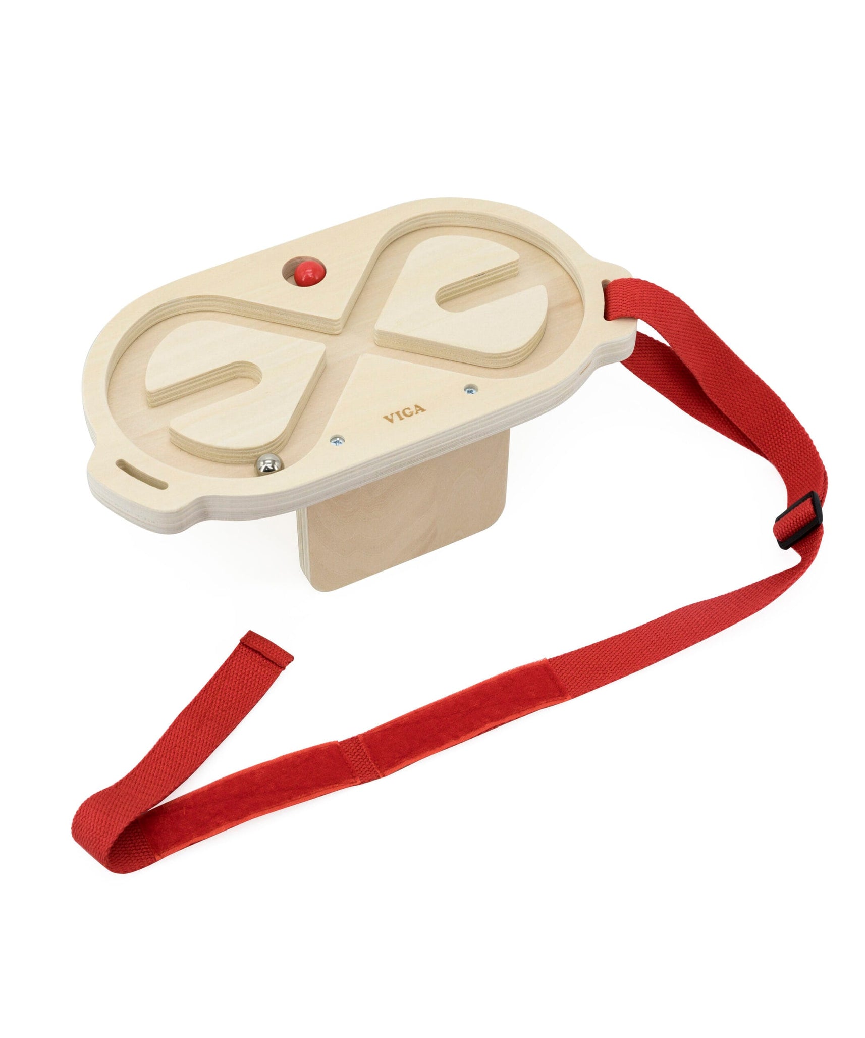 لعبة توازن الجسم من فيجا، أحجية الكرة في المتاهة، لعبة مونتيسوري الخشبية، تُنمّي المهارات الحسية والإدراكية والحركية الدقيقة، لعبة تعليمية للأطفال غير سامة وصديقة للبيئة، مناسبة للأولاد والبنات من عمر 3 سنوات فما فوق