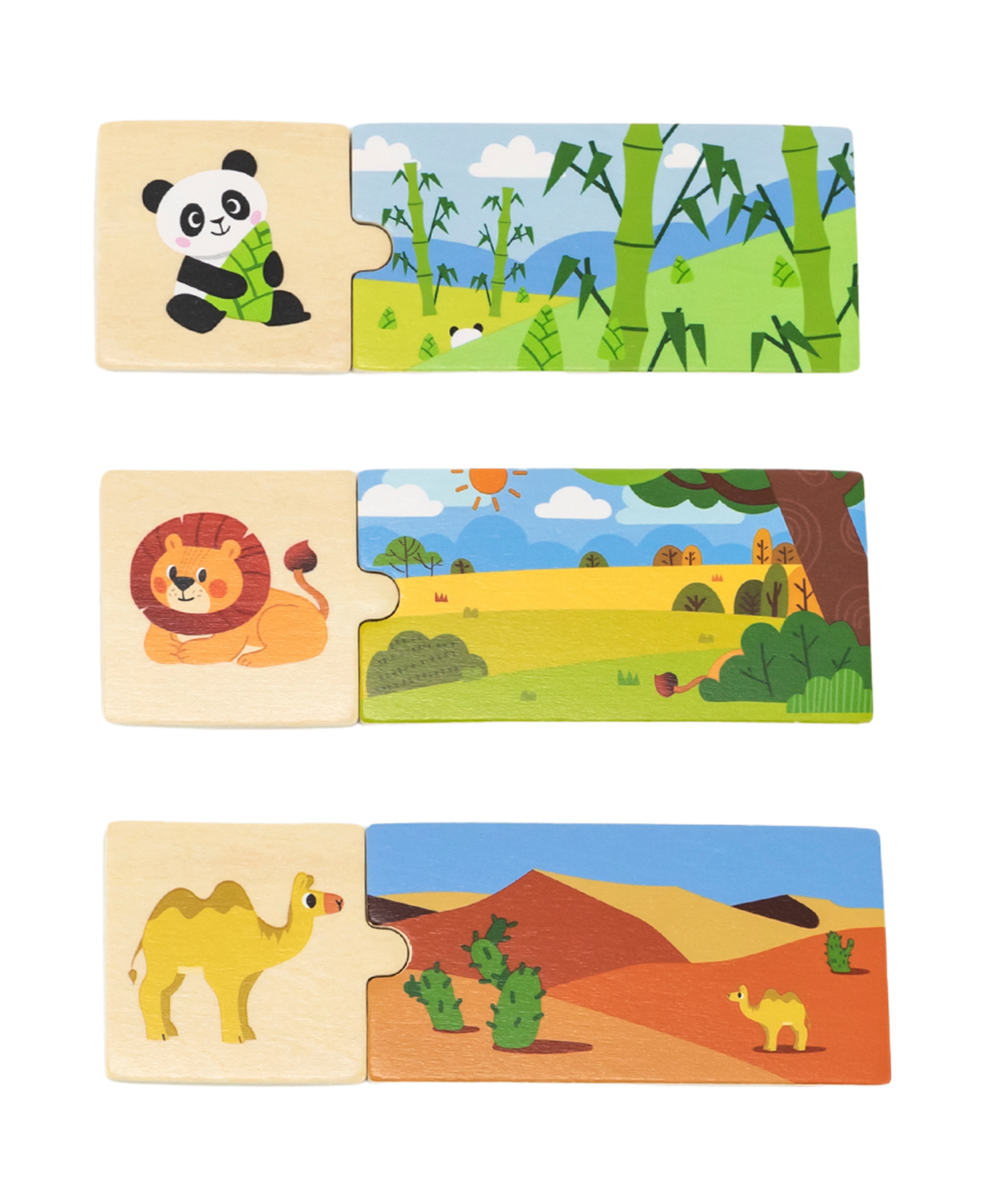 لعبة فيجا للربط، منازل الحيوانات، أحجية مطابقة ومزج من 20 قطعة، لعبة مونتيسوري خشبية، تُنمّي المهارات الحسية والإدراكية والحركية الدقيقة، لعبة تعليمية غير سامة وصديقة للبيئة للأطفال، مناسبة للأعمار من 18 شهرًا فما فوق