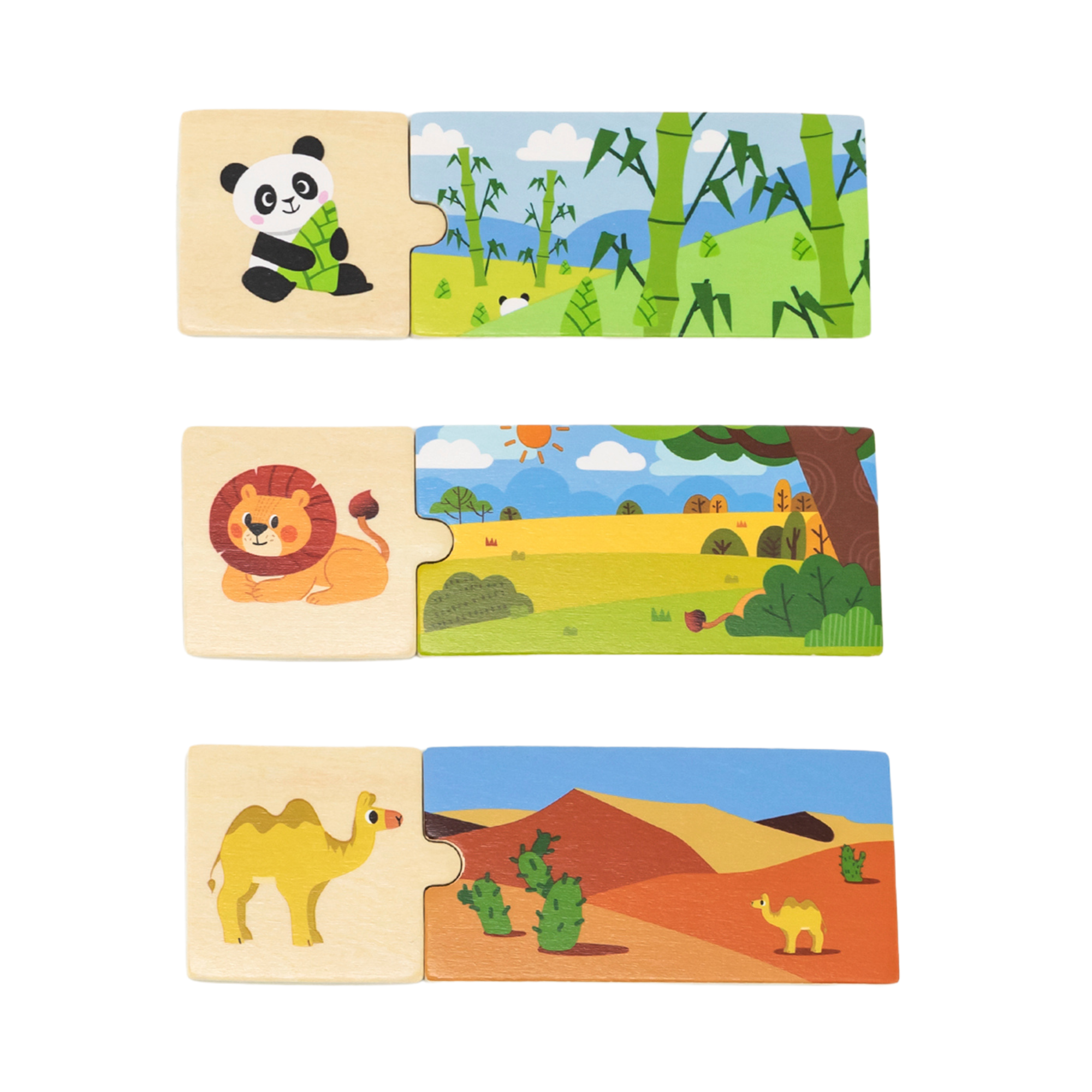 لعبة فيجا للربط، منازل الحيوانات، أحجية مطابقة ومزج من 20 قطعة، لعبة مونتيسوري خشبية، تُنمّي المهارات الحسية والإدراكية والحركية الدقيقة، لعبة تعليمية غير سامة وصديقة للبيئة للأطفال، مناسبة للأعمار من 18 شهرًا فما فوق