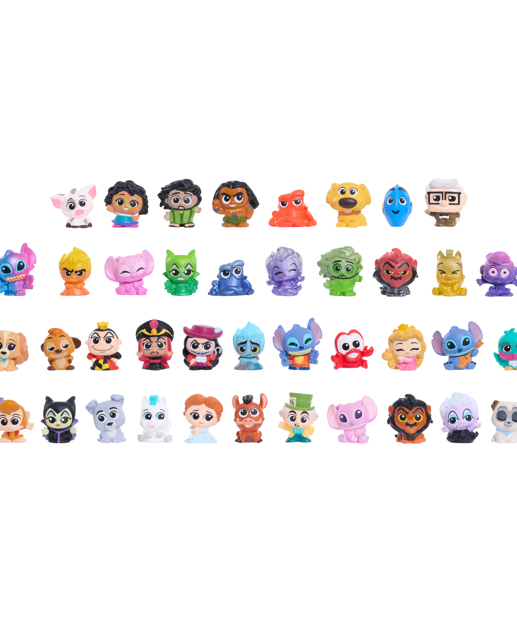 مجموعة ديزني دورابلز سكويش ألوتس سيريز 3 مع 5 شخصيات أكشن صغيرة قابلة للتجميع، حقيبة عمياء، 1 بوصة (2.5 سم)، لعبة مرخصة رسميًا للأطفال من سن 5 سنوات فما فوق من جاست بلاي