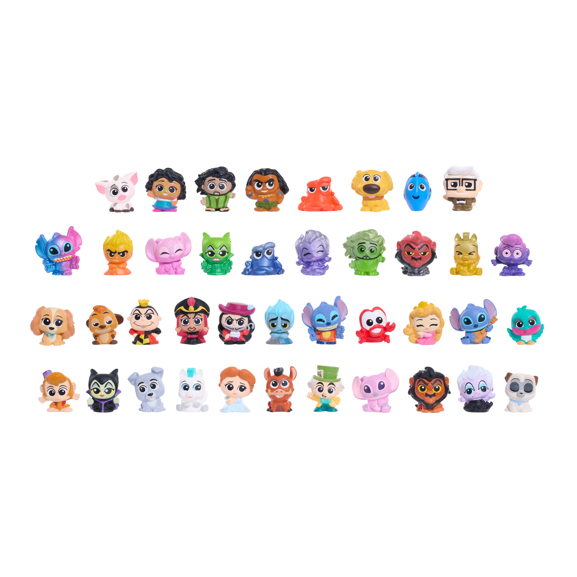 مجموعة ديزني دورابلز سكويش ألوتس سيريز 3 مع 5 شخصيات أكشن صغيرة قابلة للتجميع، حقيبة عمياء، 1 بوصة (2.5 سم)، لعبة مرخصة رسميًا للأطفال من سن 5 سنوات فما فوق من جاست بلاي