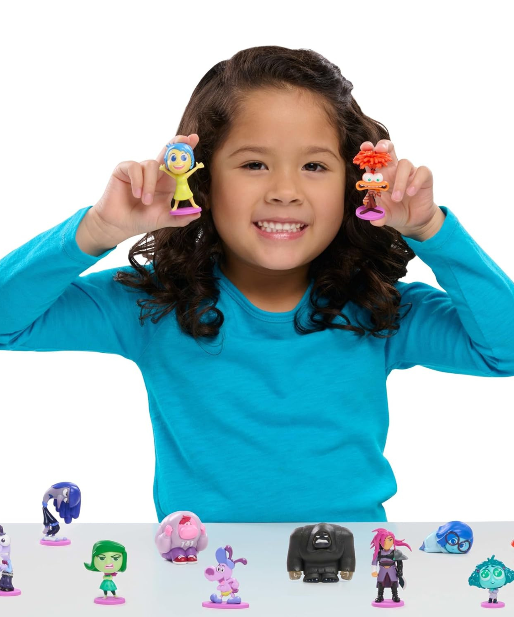 Just Play Officially Licensed Inside Out 2 Collectible Mystery Mini Action Figure Toy, Features 1 of 12 Characters, Suitable for Kids Aged 3 and Above