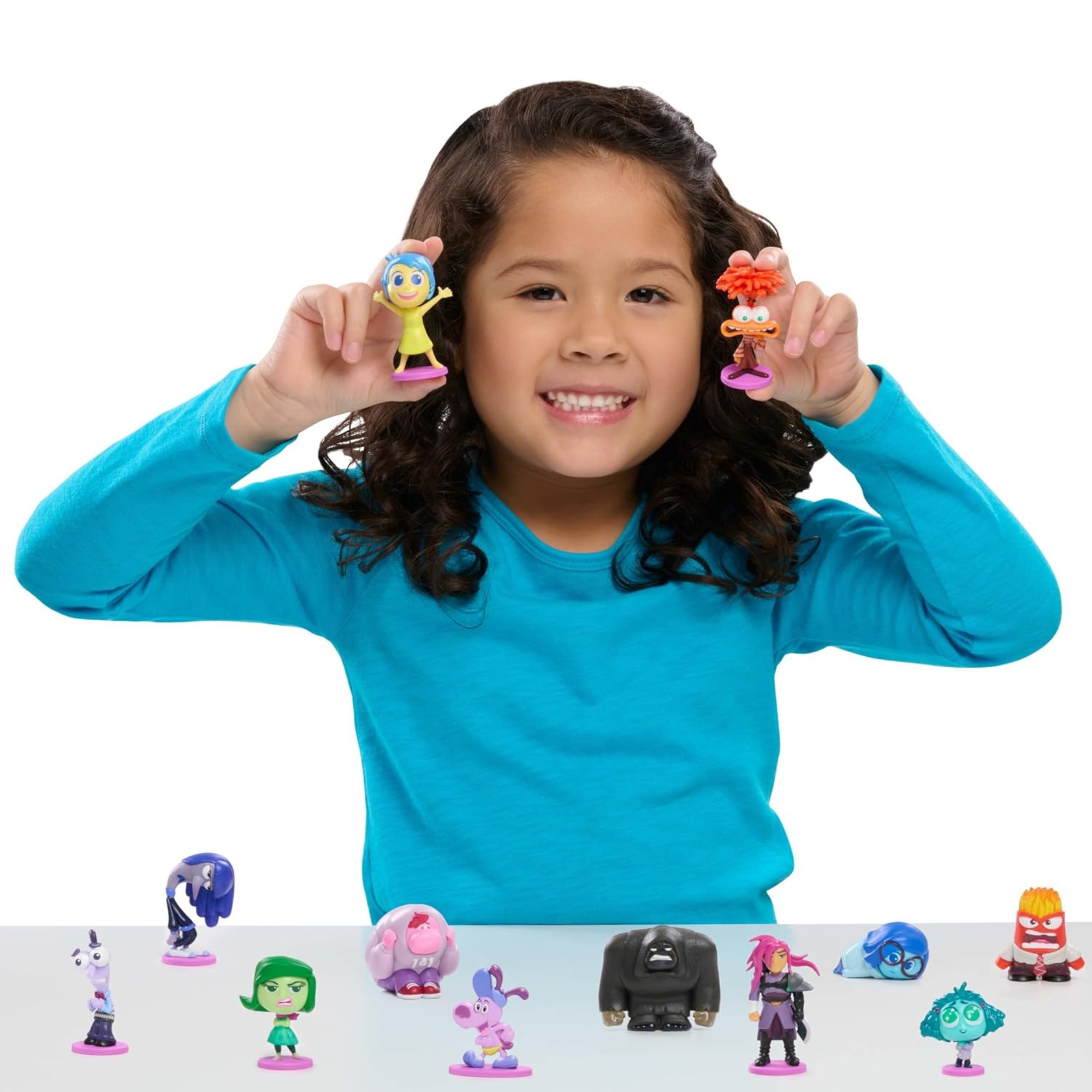 Just Play Officially Licensed Inside Out 2 Collectible Mystery Mini Action Figure Toy, Features 1 of 12 Characters, Suitable for Kids Aged 3 and Above